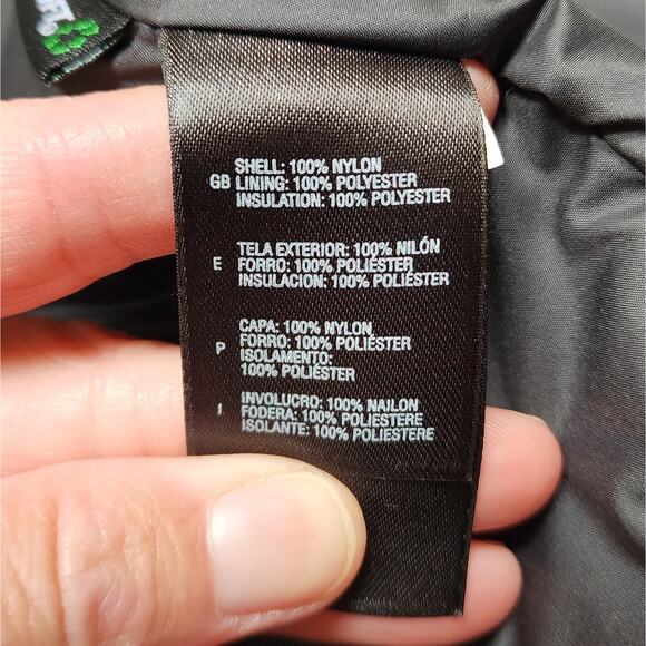 The North Face Men's Primaloft Insulated Lightweight Blue Puffer Jacket - Picture 8 of 8